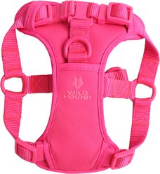 WildHound Padded Premium Step In No Pull Dog Harness, Pink, Large: 20 to 25-in chest