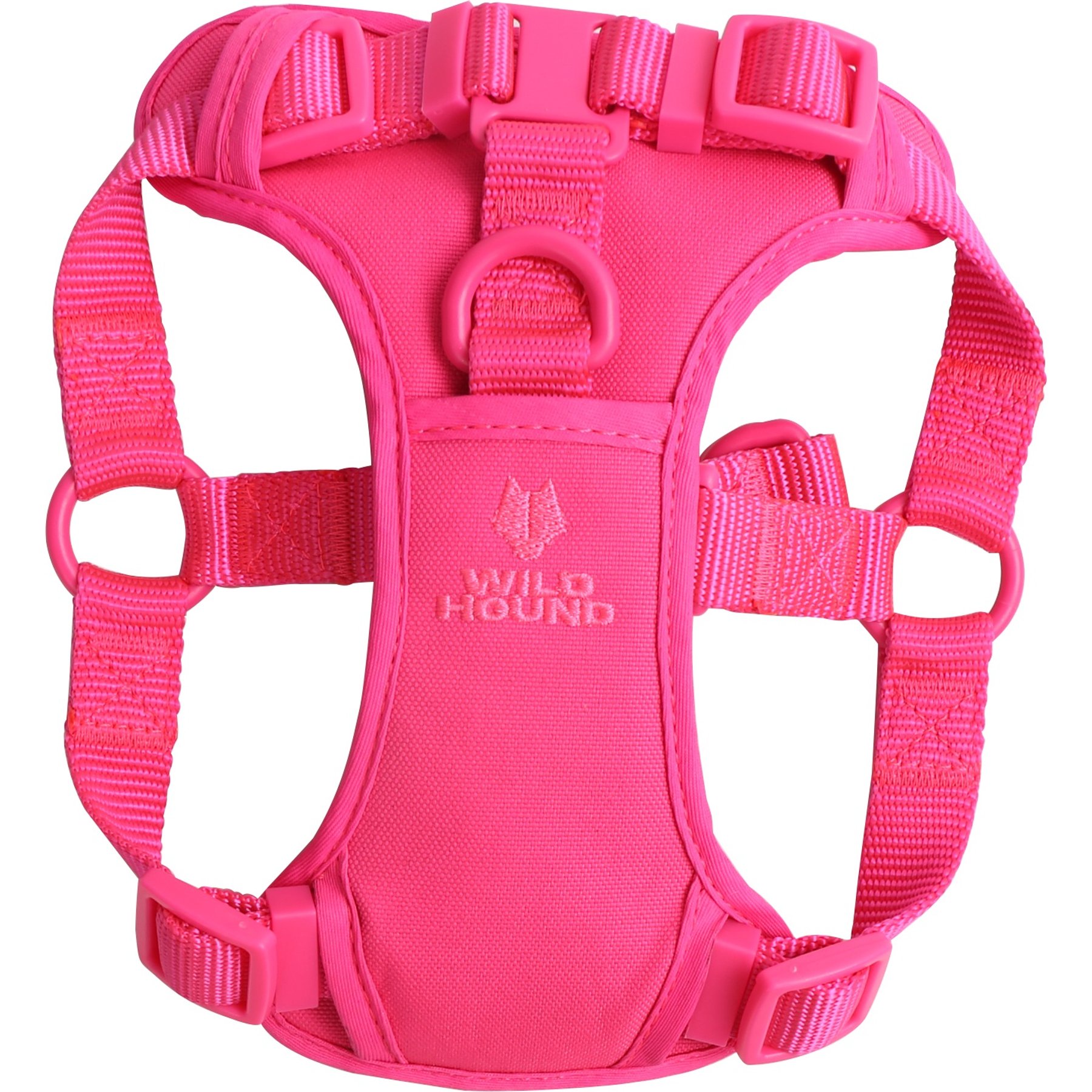 WildHound Padded Premium Step In No Pull Dog Harness, Pink, X-Large: 25 to 30-in chest
