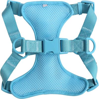 Show full view: WildHound Padded Premium Step In No Pull Dog Harness, Teal, X-Large: 25 to 30-in chest slide 4 of 4