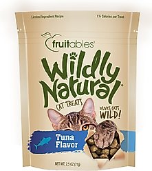 Wildly Natural Tuna Flavor Cat Treats, 2.5-oz bag slide 1 of 3