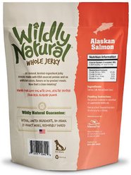 Wildly Natural Whole Jerky Alaskan Salmon Grain-Free Dog Treats, 5-oz bag slide 2 of 7