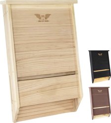 WildYard 3 Chamber Big Bat Box House, 27x 15.5 x 6.5-in, Cedar