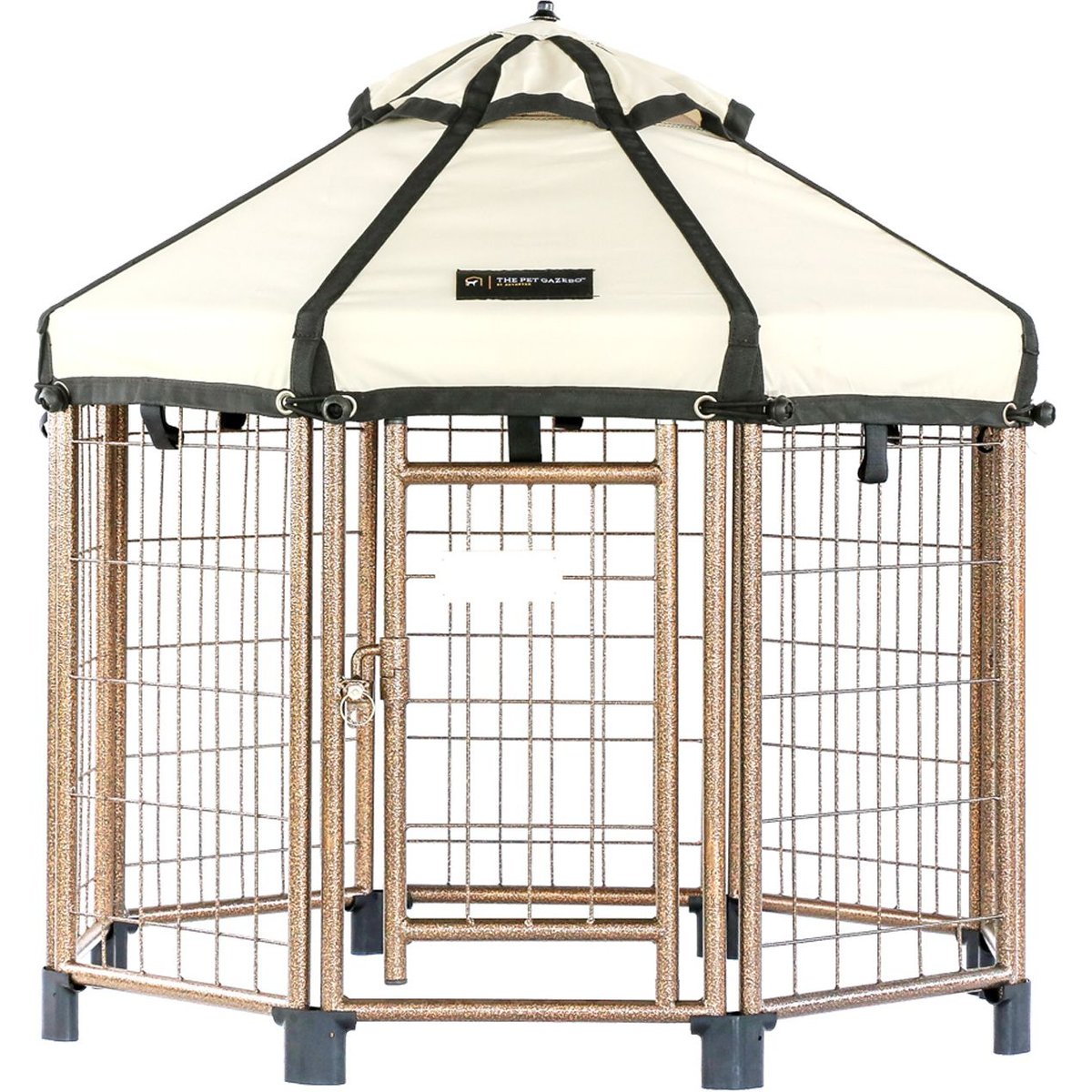 Win World International Pet Gazebo Dog Kennel, Beach Sand, 3-ft