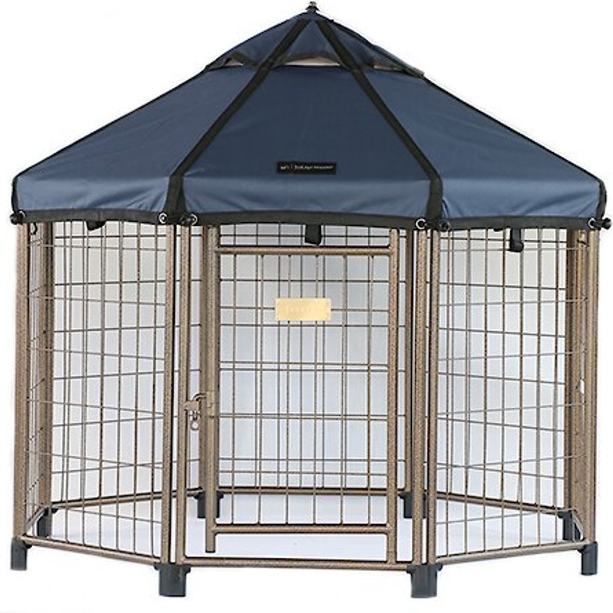 Win World International Pet Gazebo Dog Kennel, Cobalt Sky, 4-ft