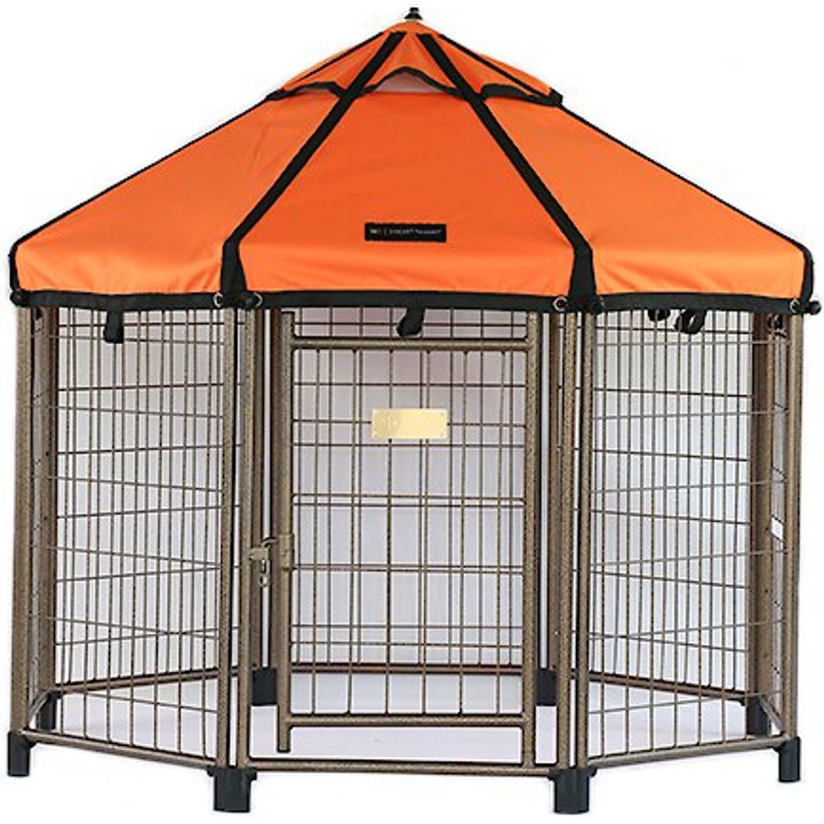 Win World International Pet Gazebo Dog Kennel, Desert Sunset, 4-ft