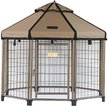Show in main carousel: Win World International Pet Gazebo Dog Kennel, Earth Taupe, 4-ft slide 1 of 7