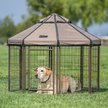 Show in main carousel: Win World International Pet Gazebo Dog Kennel, Earth Taupe, 4-ft slide 3 of 7