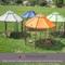 Show in main carousel: Win World Pet Gazebo Dog Kennel, Earth Taupe, 8-ft slide 6 of 9