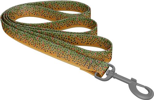 Show full view: Wingo Outdoors Bowie Dog Leash, Brown Trout, 6-ft long, 1-inch wide slide 2 of 5