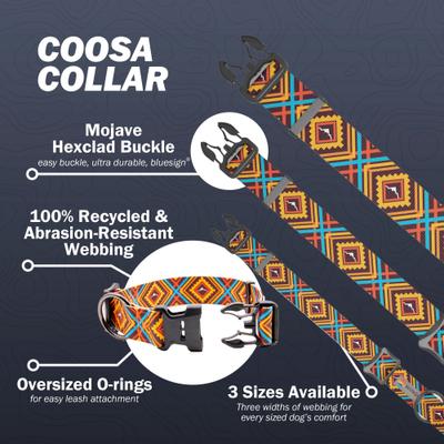 Show full view: Wingo Outdoors Coosa Dog Collar, Grand Teton, Small: 11 to 15-in neck, 3/4-in wide slide 4 of 8