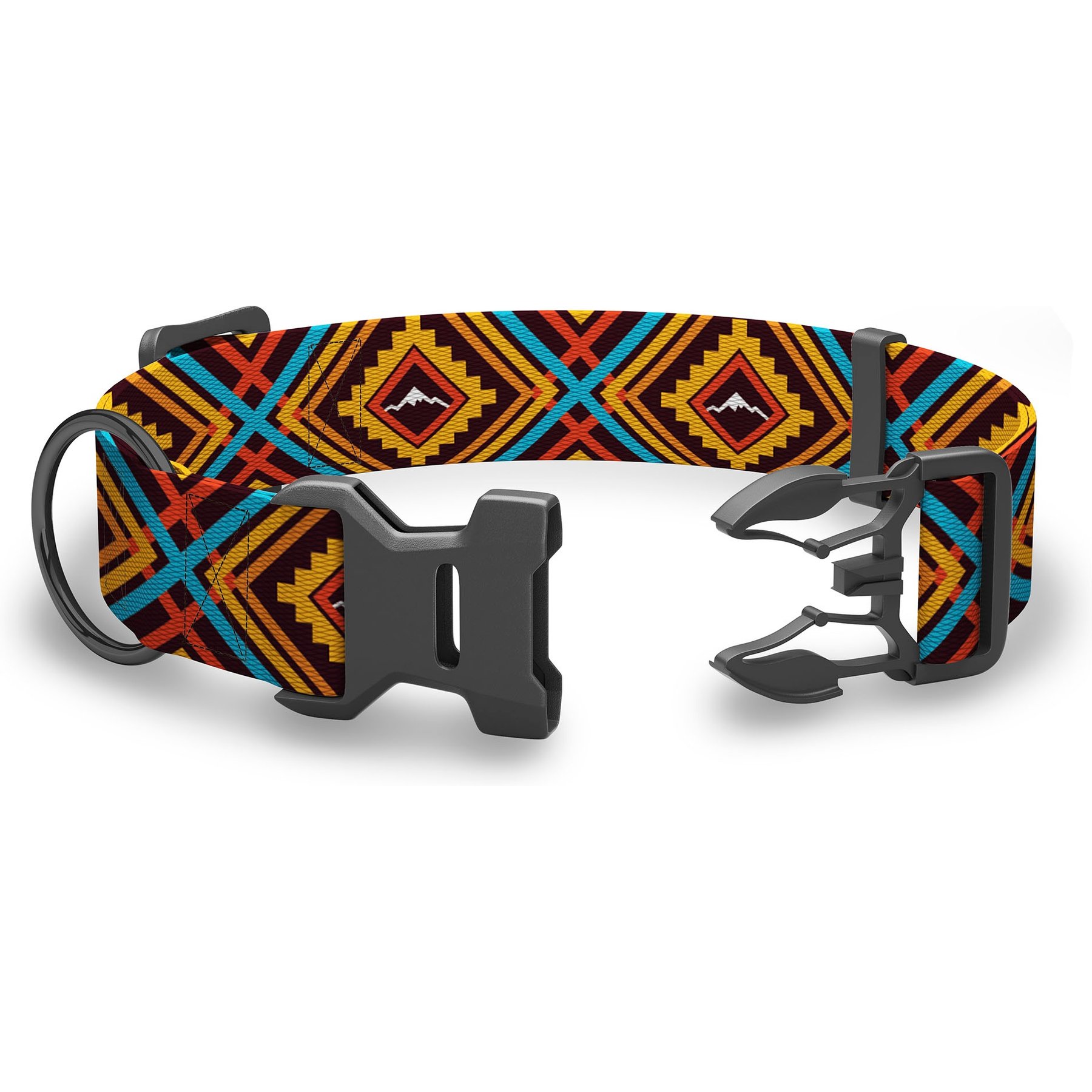 Wingo Outdoors Coosa Dog Collar, Wingo Mosaic, Medium: 14 to 22-in neck, 1-in wide