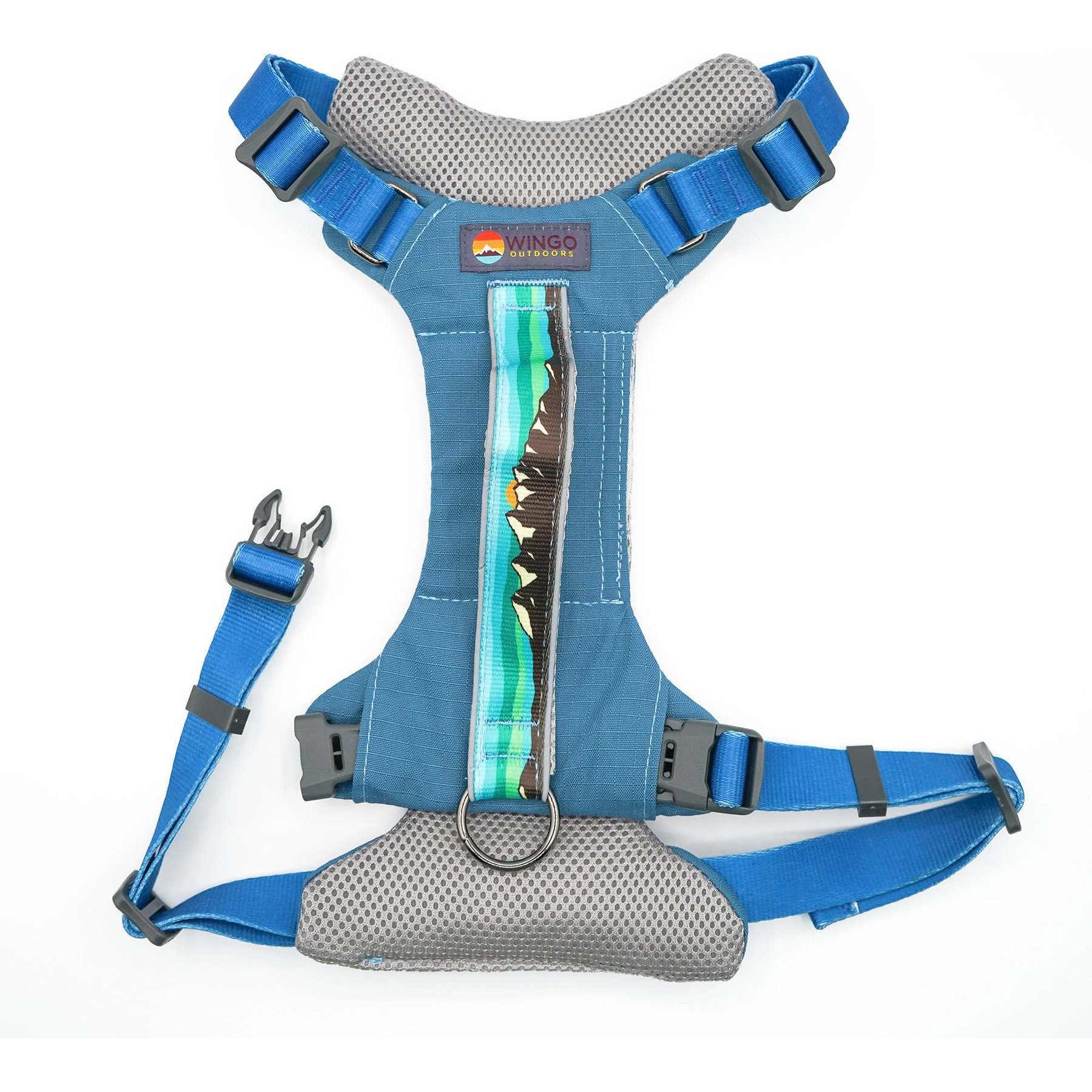 Wingo Outdoors Monty Dog Harness, Grand Teton, Medium: 24 to 34-in chest