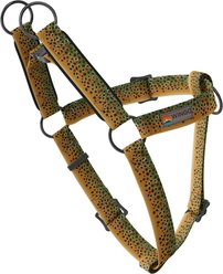 Wingo Outdoors Suzie Dog Harness, Brown Trout, Medium: 24 to 34-in chest, 1-inch wide webbing