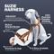 Show in main carousel: Wingo Outdoors Suzie Dog Harness, Constellations, Medium: 24 to 34-in chest, 1-inch wide webbing slide 4 of 6