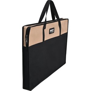 WINiPET 2-Door Soft-Sided Dog & Cat Playpen, Beige + Black, 62 x 62 x 36-in