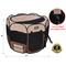 Show in main carousel: WINiPET 2-Door Soft-Sided Dog & Cat Playpen, Beige + Brown, 30 x 30 x 20-in slide 2 of 7
