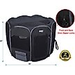 Show in main carousel: WINiPET 2-Door Soft-Sided Dog & Cat Playpen, Black, 36 x 36 x 24-in slide 2 of 7