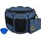 Show in main carousel: WINiPET 2-Door Soft-Sided Dog & Cat Playpen, Blue Gray, 30 x 30 x 17-in slide 1 of 7