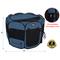 Show in main carousel: WINiPET 2-Door Soft-Sided Dog & Cat Playpen, Blue Gray, 48 x 48 x 32-in slide 3 of 8