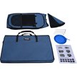 Show in main carousel: WINiPET 2-Door Soft-Sided Dog & Cat Playpen, Blue Gray, 48 x 48 x 32-in slide 5 of 7