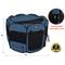 Show in main carousel: WINiPET 2-Door Soft-Sided Dog & Cat Playpen, Blue Gray, 62 x 62 x 30-in slide 2 of 7