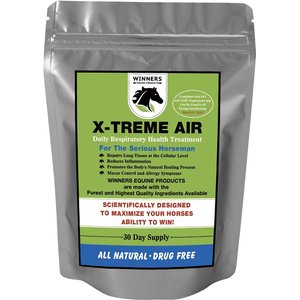 Winners Equine Products X-Treme Air Daily Respiratory Health Horse Treatment, 30 day