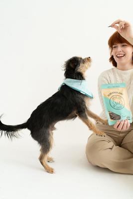 Show full view: Winnie Lou Bison Burger Jerky Dog Treats, 2.5-oz bag slide 5 of 6