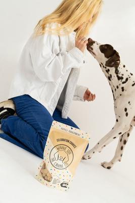 Show full view: Winnie Lou Celebration Cookies Crunchy Dog Treats, 4-oz bag slide 5 of 5