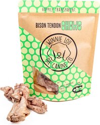 Winnie Lou Grain-Free Bison Tendon Flavored Natural Dog Chews, 4-oz bag slide 1 of 7