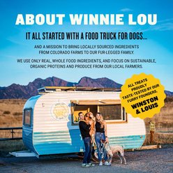 Winnie Lou Grain-Free Bison Tendon Flavored Natural Dog Chews, 4-oz bag slide 2 of 7