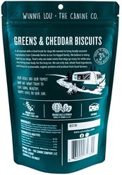 Winnie Lou Greens & Cheddar Pretzels Crunchy Dog Treats, 4-oz bag slide 2 of 4