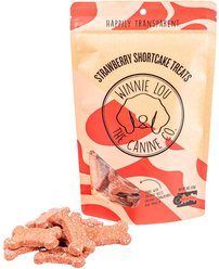 Winnie Lou Strawberry Shortcake Crunchy Dog Treats, 4-oz bag