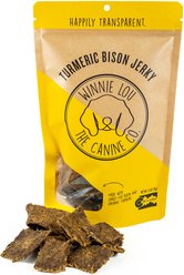 Winnie Lou Turmeric Bison Jerky Dog Treats, 2.5-oz bag