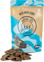 Winnie Lou Wild Boar Jerky Dog Treats, 3.5-oz bag