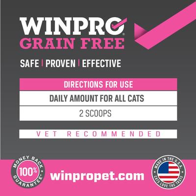Show full view: WINPRO Pet Probiotic + Plasma Meal Topper Powder Supplement for Cats, 4.23-oz jar slide 5 of 7