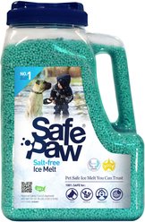 Winter Paw Protection Starter Kit - Safe Paw Ice Melt, Musher's Secret Paw Protection Wax, Pawz Dog Boots, X-Small slide 2 of 9