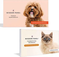 Wisdom Panel Premium Breed Identification & Health Condition Identification DNA Test for Dogs + Cat Complete DNA Test