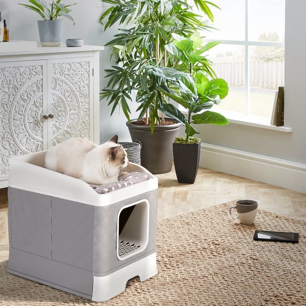 Wisfor Covered Cat Bed