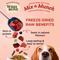 Show in main carousel: Wishbone Mix & Munch Raw Beef & Venison High Protein Grain-Free Adult Freeze-Dried Dog Food, 12.35-oz bag slide 4 of 11