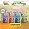 Show in main carousel: Wishbone Mix & Munch Raw Lamb, Goat & Chicken High-Protein Grain-Free Adult Freeze-Dried Dog Food, 12.35-oz bag slide 10 of 10