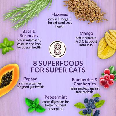 Show full view: Wishbone Ocean New Zealand King Salmon Grain-Free Dry Cat Food, 4-lb bag slide 4 of 9