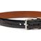 Show in main carousel: W.Kleinberg The Lulu Embossed Crocodile Dog Collar, Black, Large slide 4 of 6