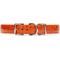 Show in main carousel: W.Kleinberg The Teddy Alligator Dog Collar, Orange, X-Large slide 3 of 6