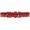 Show in main carousel: W.Kleinberg The Teddy Alligator Dog Collar, Red, Small slide 3 of 4