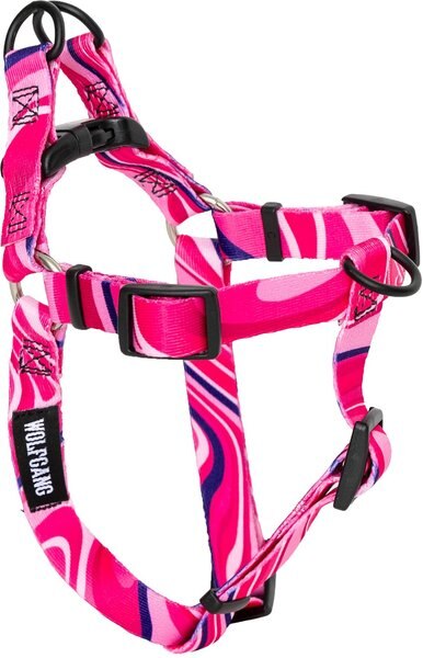 Wolfgang MarbleSwirl Comfort No Pull Step In Back Clip Dog Harness