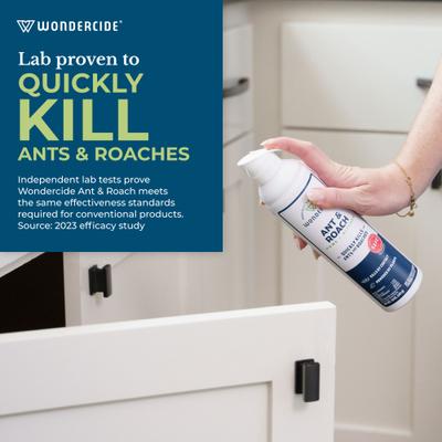 Show full view: Wondercide Ant & Roach Home & Kitchen Aerosol Spray, 10-fl oz bottle slide 2 of 7