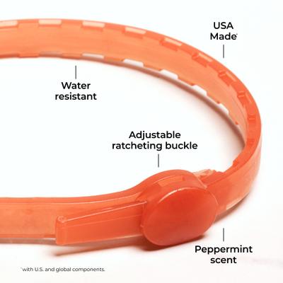 Show full view: Wondercide Natural Flea, Tick & Mosquito Repellent Small to Medium Dogs Collar, Peppermint slide 5 of 9