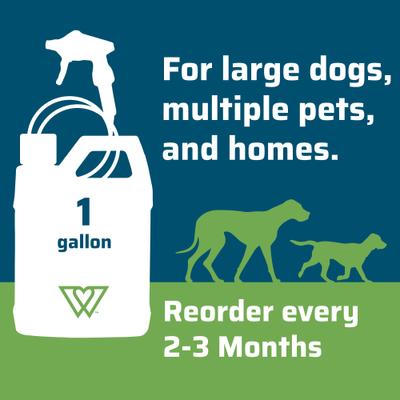 Show full view: Wondercide Natural Flea, Tick & Mosquito Spray for Dogs & Cats, Cedarwood, 128-fl oz bottle slide 9 of 12