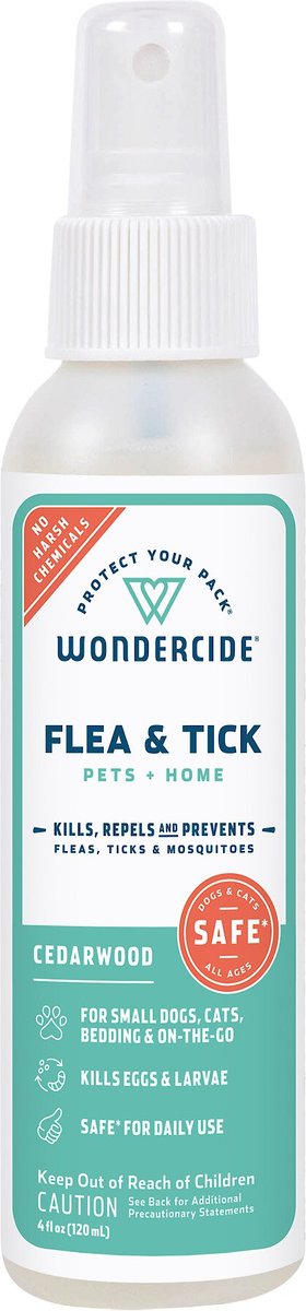 Wondercide Natural Flea, Tick & Mosquito Spray for Dogs & Cats, Cedarwood