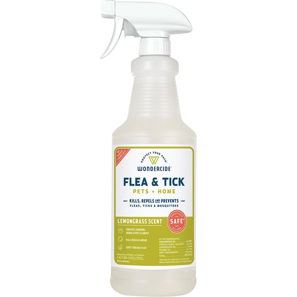 Picture of WONDERCIDE Natural Flea, Tick & Mosquito Spray for Dogs & Cats ...